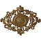 Ekena Millwork Katheryn Ceiling Medallion, Hand-Painted Pale Gold, 22 1/2"W x 30 3/8"H x 1 1/2"P CM30KTPAS - alternate 1